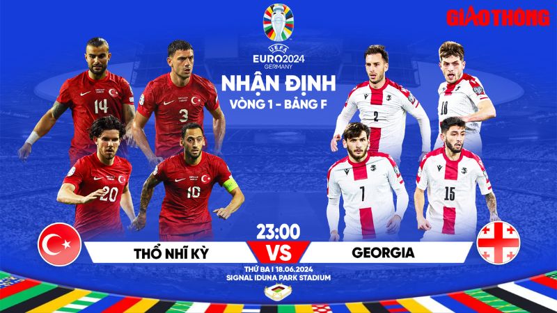 Soi kèo Thổ Nhĩ Kỳ vs Georgia