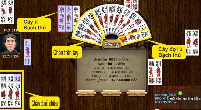 Kinh nghiệm chơi bài Chắn